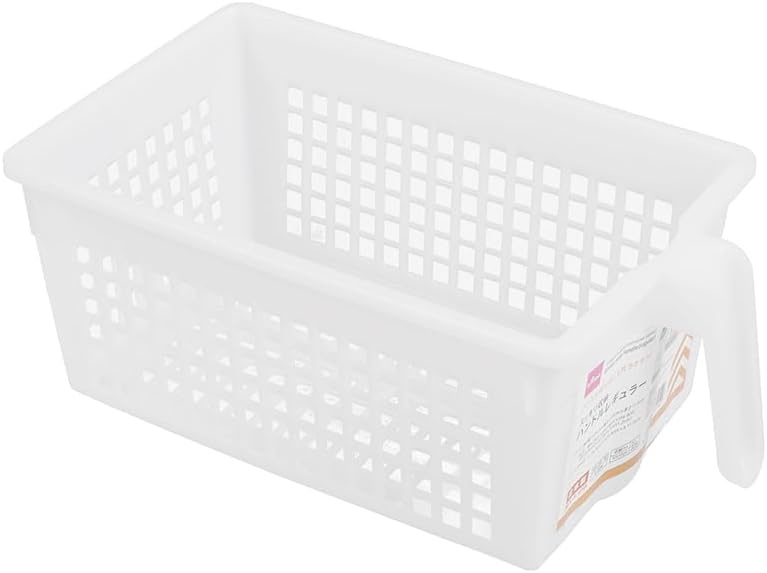 Daiso Lightweight Storage Basket with Handle for Home & Office - Image 3